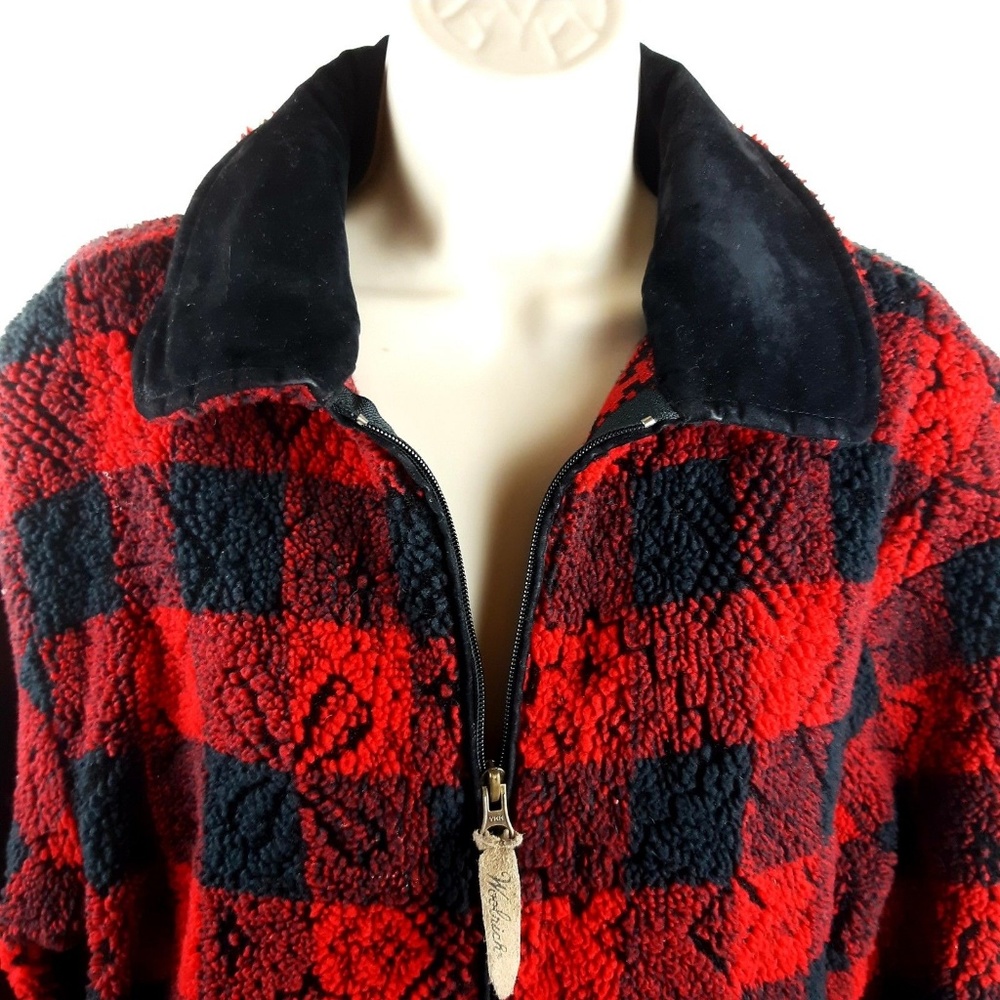Woolrich Women’s Vintage Plaid Coat Jacket Small - Picture 3 of 8
